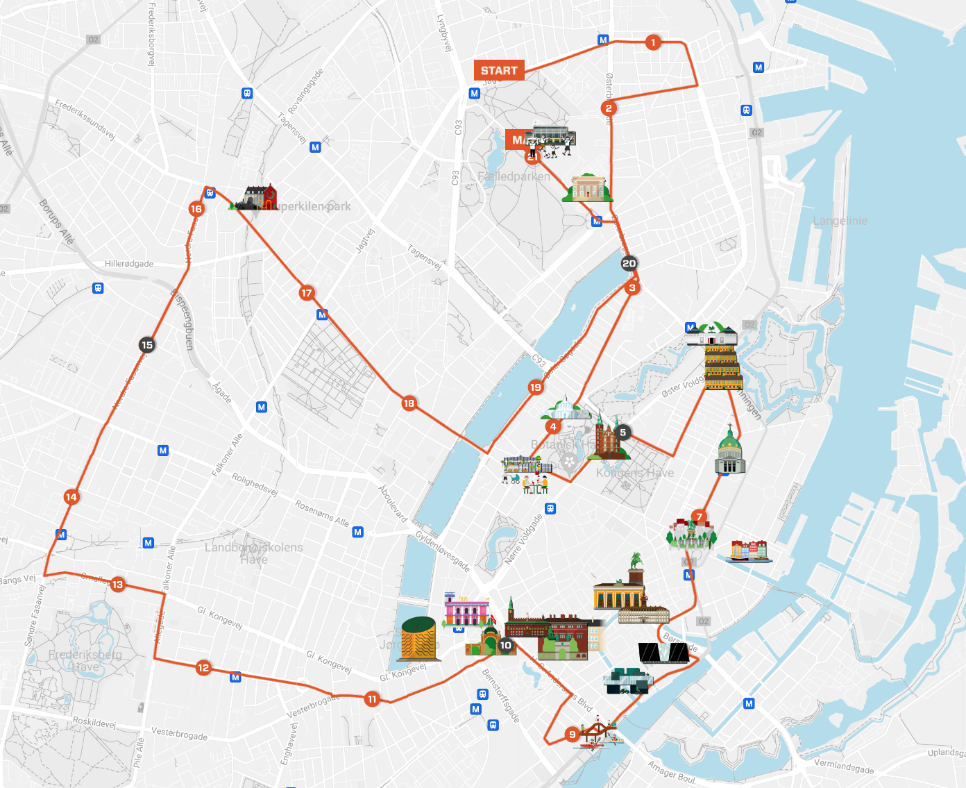 See the new route and start area for CPH Half 2024 CPHHALF